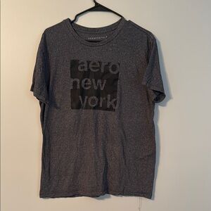 Aeropostale Gray Graphic T-Shirt for Men